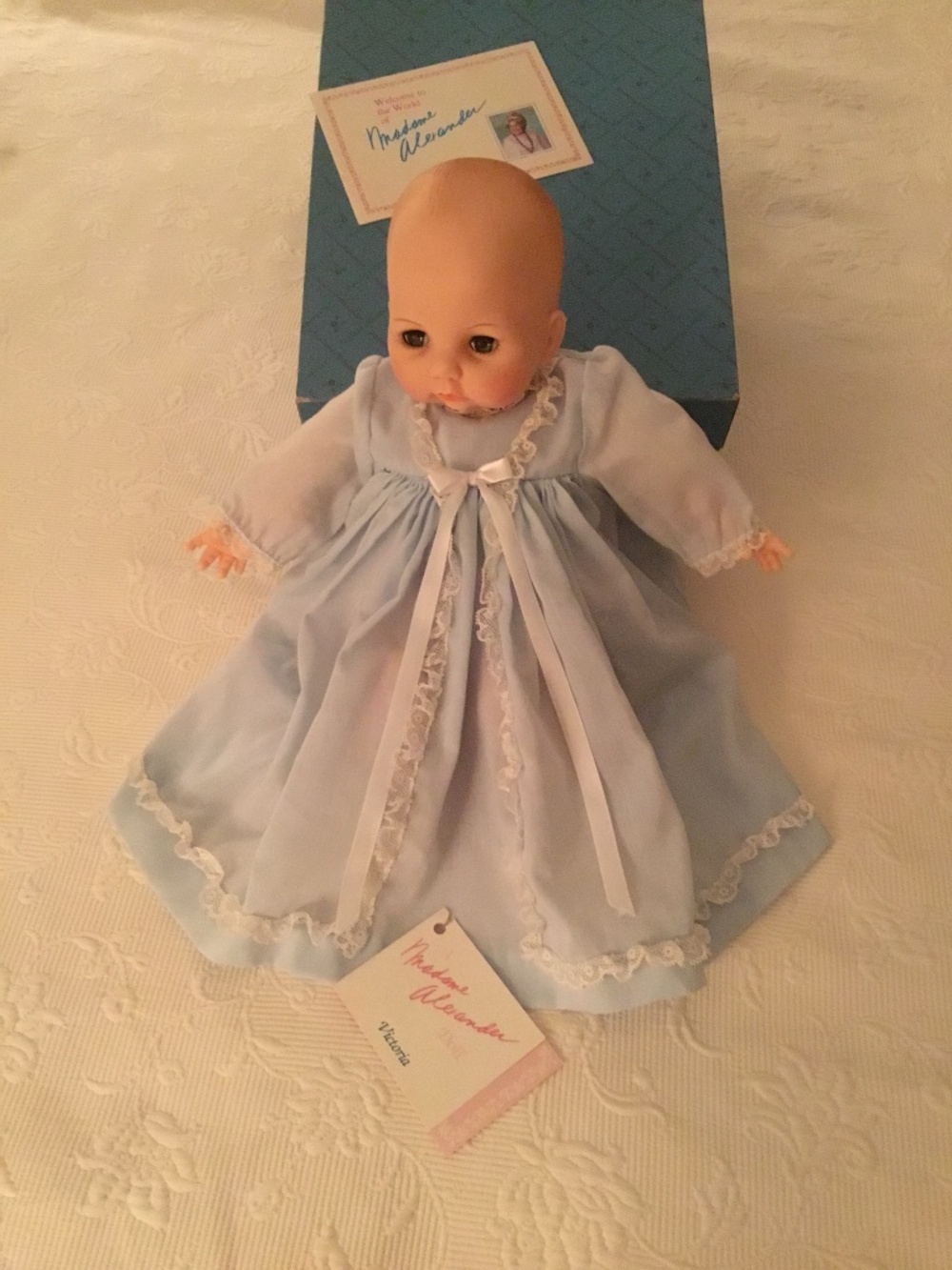 Vintage 1988  Madame Alexander “Victoria”  13 inch Doll